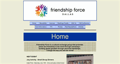 Desktop Screenshot of friendshipforcedallas.org